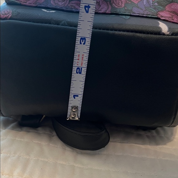 Disney Nightmare Before Christmas Black and Purple Mini Backpack - Jack & Sally - Picture 12 of 15